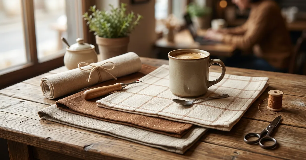 ランチョンマットの作り方｜ミシンで簡単！給食用サイズも対応