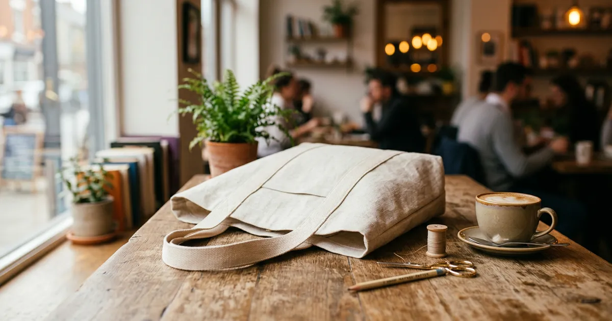 トートバッグの作り方｜ミシン初心者でも1時間で完成する簡単レシピ