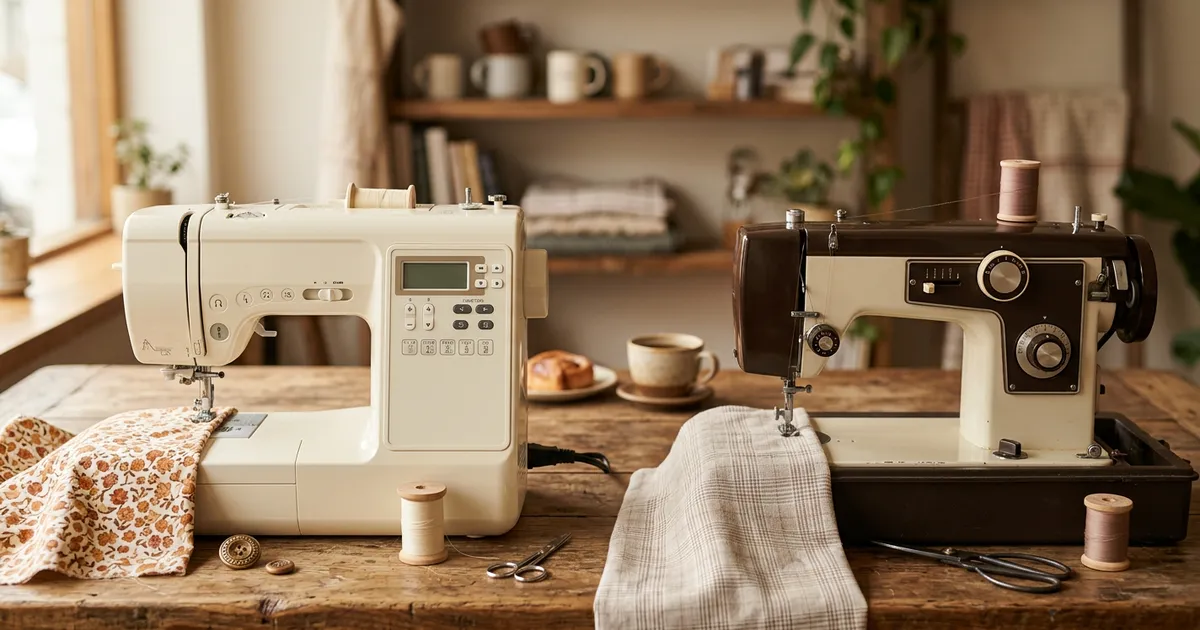 コンピューターミシンと電動ミシンの違い｜どちらを選ぶべき？